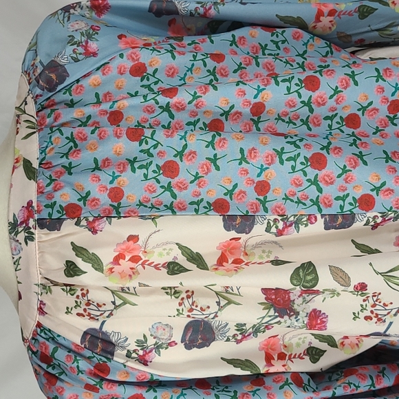 Misslook Bohemian Print Blouse NWOT - Picture 7 of 14